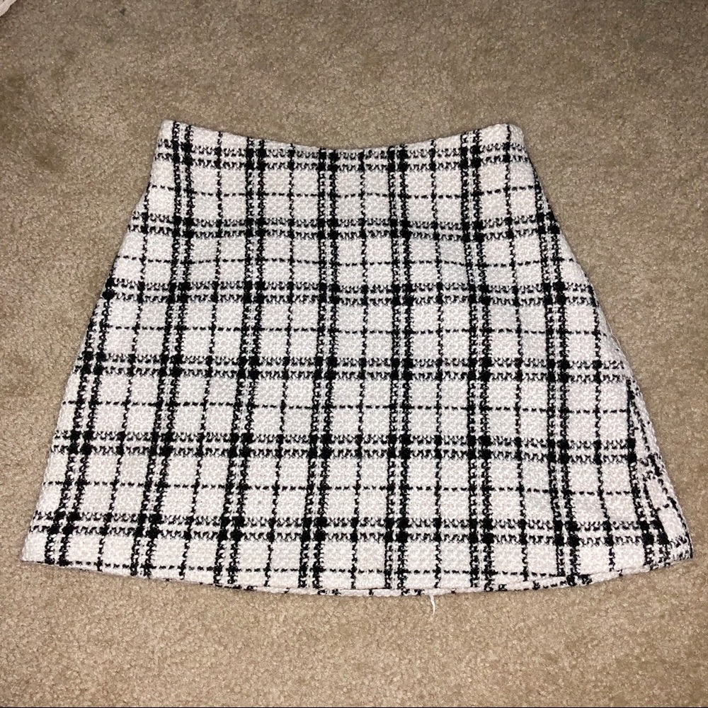 Plaid skirt